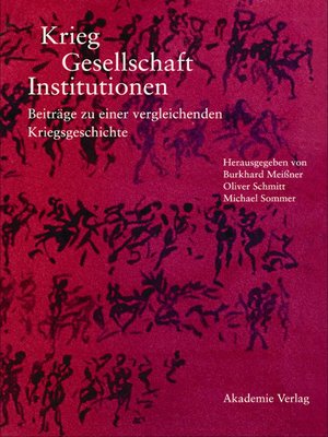 cover image of Krieg--Gesellschaft--Institutionen